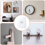20 adet kendinden yapışkanlı resim kancası, şeffaf yapışkan kanca, resim asma, delme olmadan resim çerçevesi, kendinden yapışkanlı resim, poster, fotoğraf, dekoratif tablo için (20)