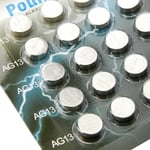 20 X PoundMax LR44 AG13 1,5 V PoundMax Alkalin Düğme Pil, Cıvasız, Sızdırmaz, Uzun Süreli Dayanıklılık, Oyuncaklar, Ölçüm Cihazları ve Hesap Makineleri için A76, G13, L1154, SR44, G13A ile Uyumlu