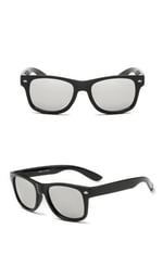 2017 Moda Çocuk Güneş Gözlüğü UV 400 Silver Mercury Lens