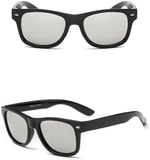 2017 Moda Çocuk Güneş Gözlüğü UV 400 Silver Mercury Lens