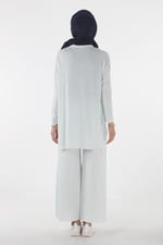 2150_Tesettür Kaşkorse Tunik- Pantolon