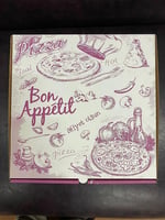 22 cm, PİZZA/PİDE/LAHMACUN KUTUSU - Seçenekler: 22 cm x 22 cm x 4 cm, 27 cm x 27 cm x 4 cm...