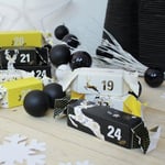24 adet Noel bonsu: 24 adet kutu, 2 farklı boyutta