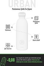 24Bottles Urban üniseks şişe, yetişkinler için, üniseks - Seçenekler: 0.5 Liters, 250 ml