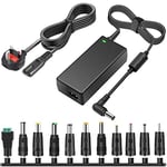 24V 2.5A AC DC Adaptör 60W Güç Kaynağı, LED Şerit Işığı, 3D Yazıcı, LCD Monitör, 5.5 x 2.5 mm ve 11 PCS DC Konnektörlü, 24 Volt 0-2500mA Cihazlarla Uyumlu