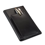 2K S.DERİ KALEMLİKLİ NOTLUKLU CÜZDAN ASKER/POLİS CÜZDANI KLM-2 SİYAH 10X15,5 CM