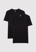 2li Bisiklet Yaka Erkek Basic Tişört Fitted/Vücuda Oturan Kesim 0611283-900