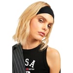2'Li Spor Saç Bantları - Elastik Kaymaz İnce Saç Ter Kafa Bandı Bandana, Şık Kadın & Erkek Koşu Fitness Yoga Pilates Makyaj Yüz Yıkama Atletik Egzersiz 2'Li Saç Bandı Seti
