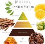 2'li Vanilya Sandal & Sandal Wood Buhurdanlık Esansı/Yağı