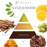 2'li Vanilya Sandal & Sandal Wood Buhurdanlık Esansı/Yağı