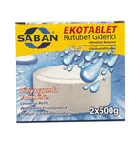 2x500 Gram - Naturel Kokusuz, Nem Alıcı Rutubet Ve Küf Önleyici Yedek Tablet