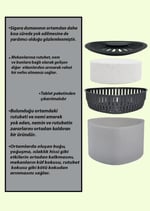 3 Adet 500GR - NATUREL - Nem Alıcılı Ve Rutubet Giderici Aparat Üçgen