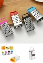 3 Fonksiyonlu Mıknatıslı Mini Sarımsak Peynir Rendesi 8 Cm