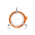 3 Klipsli Cam Kavanoz 580 ml (2 Adet)