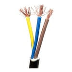 3 Lü Kauçuk Seyyar Uzatma Kablosu 20 metre 3x2.5 mm