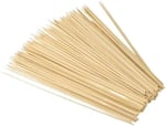 3 Paket Bambu Çöp Şiş Seti (40'lı x 3) - 25 cm Doğal Izgara ve Sunum Çubuğu