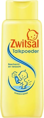 3 x Zwitsal bebek Talk pudra 100 g – yumuşak hipoalerjenik cilt Roetungen karşı koruma