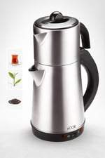 304 Kalite Paslanmaz Çelik Elektrikli Çay Makinesi Ve Kettle