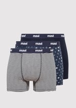 3lü Baskılı Lacivert Boxer Seti 0911505-70490