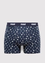 3lü Baskılı Lacivert Boxer Seti 0911505-70490