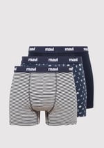 3lü Baskılı Lacivert Boxer Seti 0911505-70490