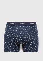3lü Baskılı Lacivert Boxer Seti 0911505-70490