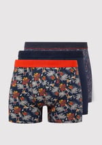 3lü Baskılı Siyah Boxer Seti 0911409-85585