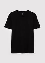 3lü Bisiklet Yaka Erkek Basic Tişört Slim Fit/Dar Kesim 0611784-900