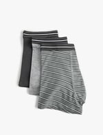 3'lü Boxer Seti Beli Lastikli