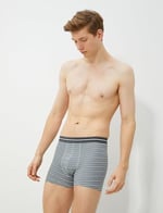 3'lü Boxer Seti Beli Lastikli