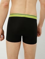 3'lü Boxer Seti Kuş Baskılı Beli Lastikli Pamuklu