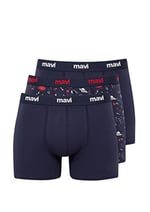 3lü Lacivert Boxer Seti 0910616-900