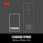 3M Açılı Zımpara Süngeri, İnce Kum, Islak veya Kuru Kullanın, Çok Amaçlı Zımparalama İçin Harika, Yıkanabilir ve Yeniden Kullanılabilir, İç ve Dış Projeler İçin Kullanın, Mükemmel Köşe/Detay Çalışması