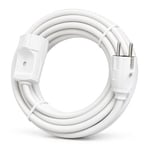 3x2.5mm TTR Tekli Beyaz Topraklı Kauçuk Uzatma Kablosu (15 METRE) - Seçenekler: 1 METRE, 2 METRE, 3 METRE, 4 METRE, 5 METRE, 10 METRE...