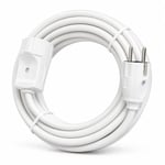 3x2.5mm TTR Tekli Beyaz Topraklı Kauçuk Uzatma Kablosu (15 METRE) - Seçenekler: 1 METRE, 2 METRE, 3 METRE, 4 METRE, 5 METRE, 10 METRE...