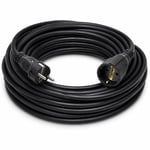 3x2.5mm TTR Topraklı Siyah Kauçuk Seyyar Uzatma Kablosu (20 METRE) - Seçenekler: 1 METRE, 2 METRE, 3 METRE, 4 METRE, 5 METRE, 10 METRE...