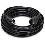 3x2.5mm TTR Topraklı Siyah Kauçuk Seyyar Uzatma Kablosu (20 METRE) - Seçenekler: 1 METRE, 2 METRE, 3 METRE, 4 METRE, 5 METRE, 10 METRE...