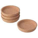 4 adet Ikea 365+ bardak altlığı,mantar, bardak tutucu 9cm