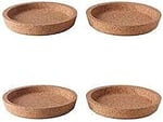 4 adet Ikea 365+ bardak altlığı,mantar, bardak tutucu 9cm
