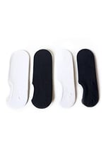 4 Çift Pamuklu Patik Çorap Seti - Kaymaz ve Dikişsiz - Unisex Sneaker Çorabı