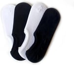 4 Çift Pamuklu Patik Çorap Seti - Kaymaz ve Dikişsiz - Unisex Sneaker Çorabı