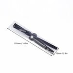 4 Çift Pervane Rotor Bıçak Seti A & B YUNEEC Q500 Q500M Q500+ Q500 4K Typhoon G RC Hava Kuvvetleri Uçak Helikopter Pervane Quadcopter Drone (Siyah)