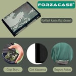 4 Göz İç Fermuarlı Cırt Kapamalı Boyun Asmalı Asker Cüzdanı - FC615