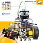 4 Teker Robot Araba Kodlama Seti 4WD-BLE (Arduino Temelli - Kutulu ve E-Kitaplı)