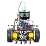 4 Teker Robot Araba Kodlama Seti 4WD-BLE (Arduino Temelli - Kutulu ve E-Kitaplı)