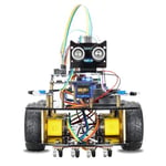 4 Teker Robot Araba Kodlama Seti 4WD-BLE (Arduino Temelli - Kutulu ve E-Kitaplı)