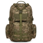 42 Lt TSK Kamuflaj Taktik Outdoor Çanta,Molle Sistemli, Suya Dayanıklı, Çok Gözlü, Outdoor, Kamp, Avcılık, Günlük Kullanım, Erkek, Kadın