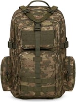 42 Lt TSK Kamuflaj Taktik Outdoor Çanta,Molle Sistemli, Suya Dayanıklı, Çok Gözlü, Outdoor, Kamp, Avcılık, Günlük Kullanım, Erkek, Kadın