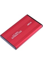 4299 Usb 2.0 Sata Harici 2.5 Hdd Harddisk Kutusu Kırmızı