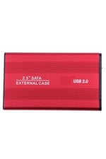 4299 Usb 2.0 Sata Harici 2.5 Hdd Harddisk Kutusu Kırmızı